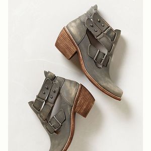 Anthropologie Latigo Ruidoso booties size 6